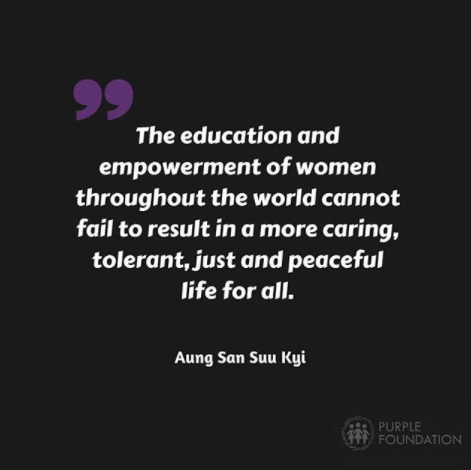  Education for the girl child is key. #empowerwomen